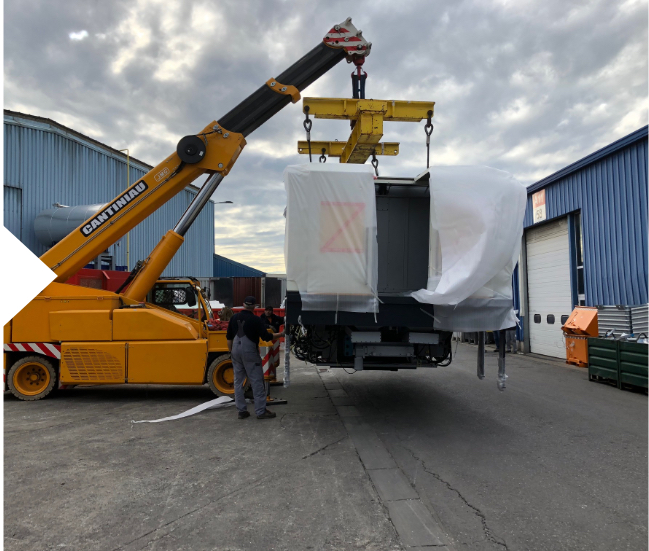 Installatie Makino a61nx